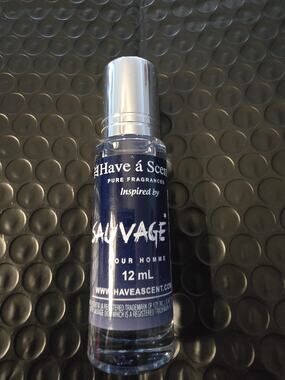 Have a Scent Sauvage Pour Homme Pure Fragrance Oil Travel Size 12 mL